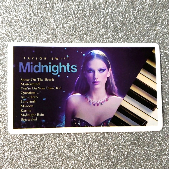 None Other - 10/$10 Taylor Swift Midnights Waterproof Sticker